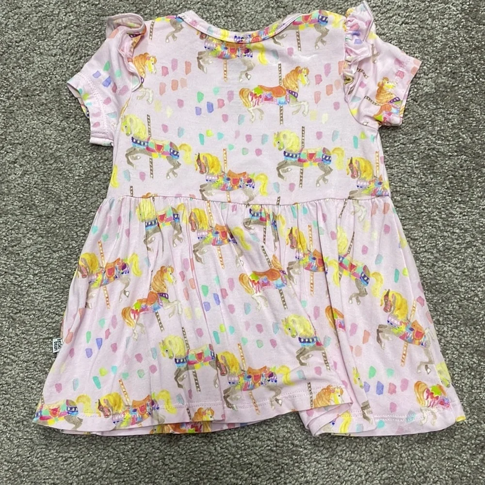 Birdie Bean Carousel Peplum Set - Picture 5 of 12